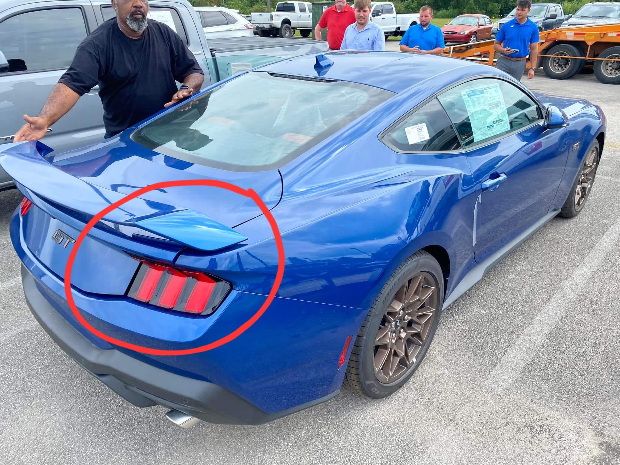 S650 Mustang Panel Gaps Continue to be a problem FB_IMG_1694539229762