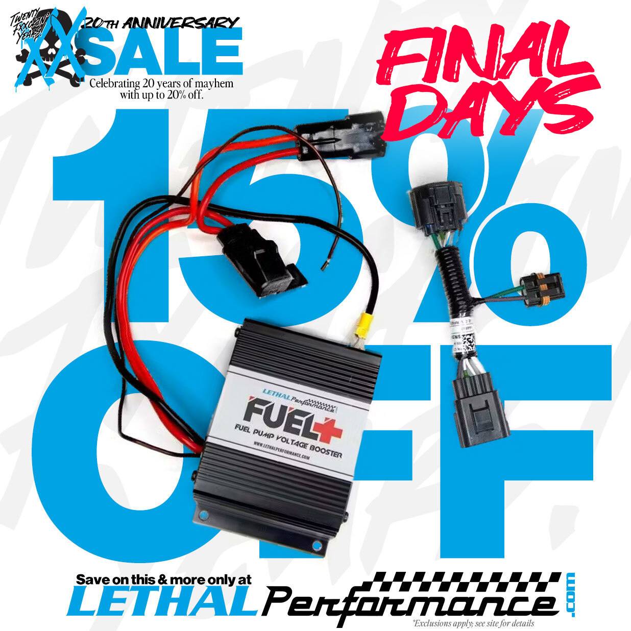 S650 Mustang Our 20 Year Anniversary Sale Has BEGUN! final days fuel+