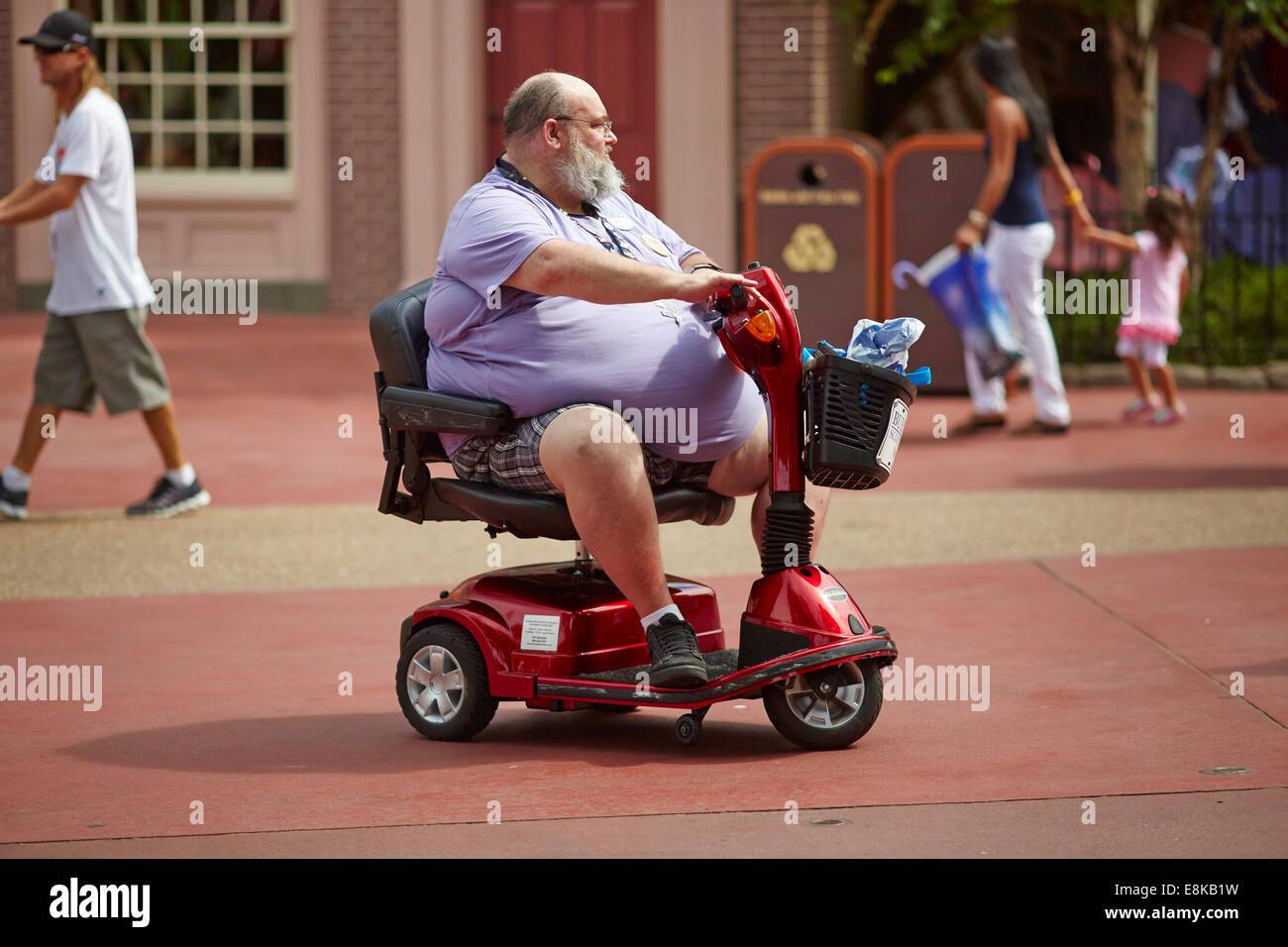 S650 Mustang 2024 Mustang Australia (AU) Pricing and Timing Schedule florida-usa-disneyland-fat-person-on-a-mobility-scooter-E8KB1W