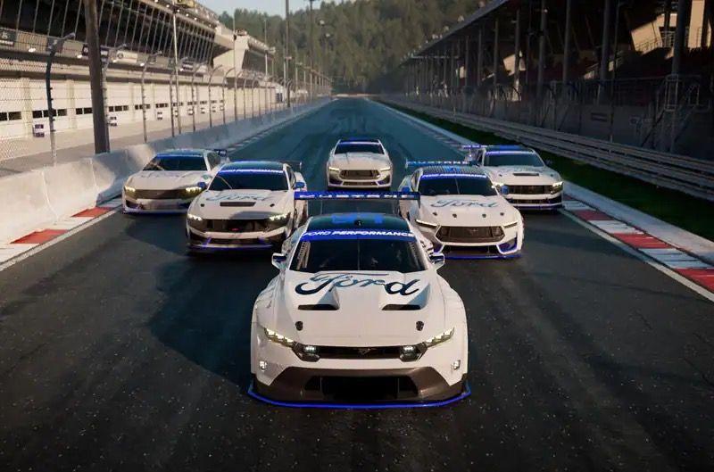 S650 Mustang Ford Performance teasing something.. Mustang Dark Horse S ? Ford-Mustang-Dark-Horse-S-And-R-Race-Cars