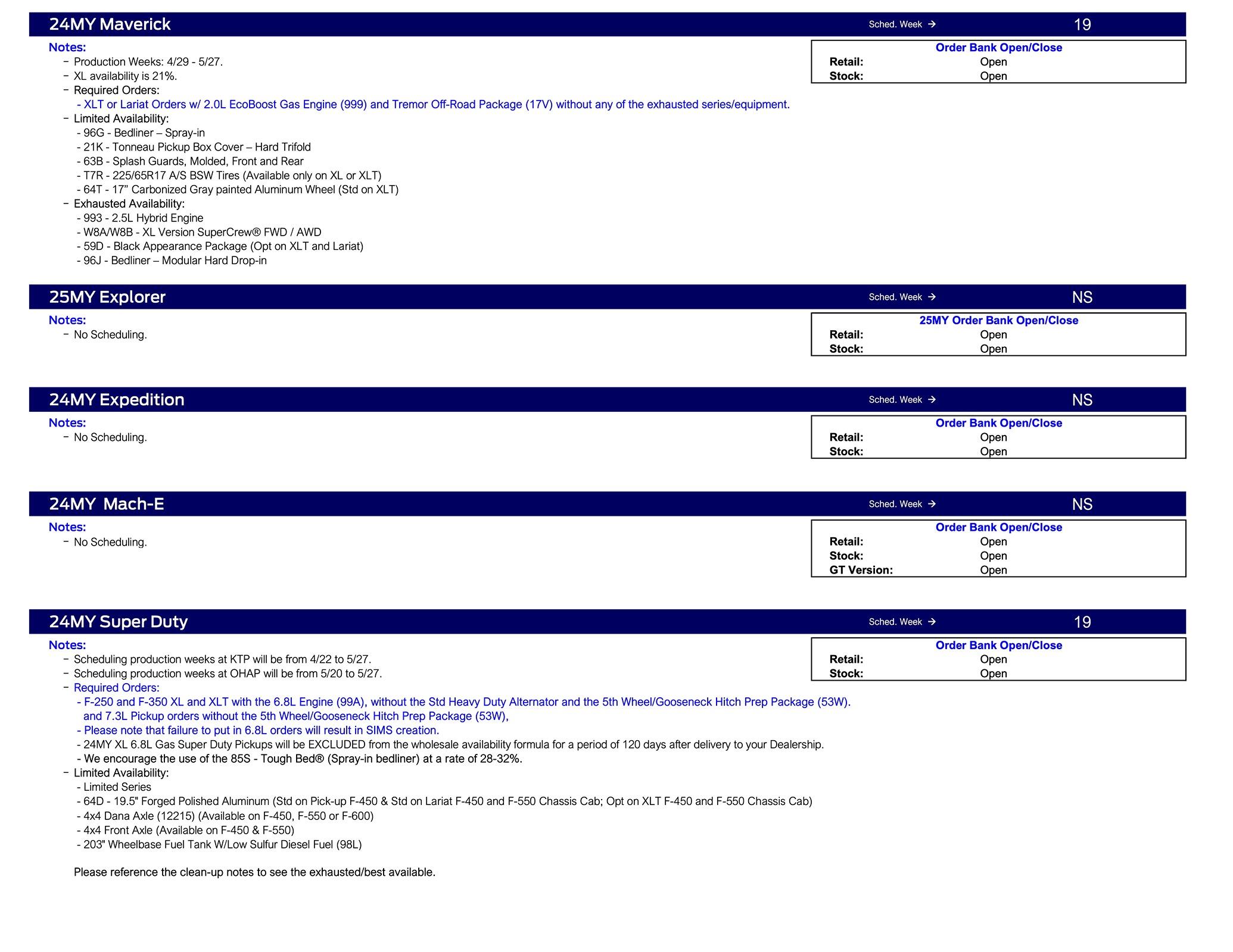 S650 Mustang 2024 Mustang No Scheduling This Week (4/4/24) Ford Scheduling Notes - 4.2.24-2