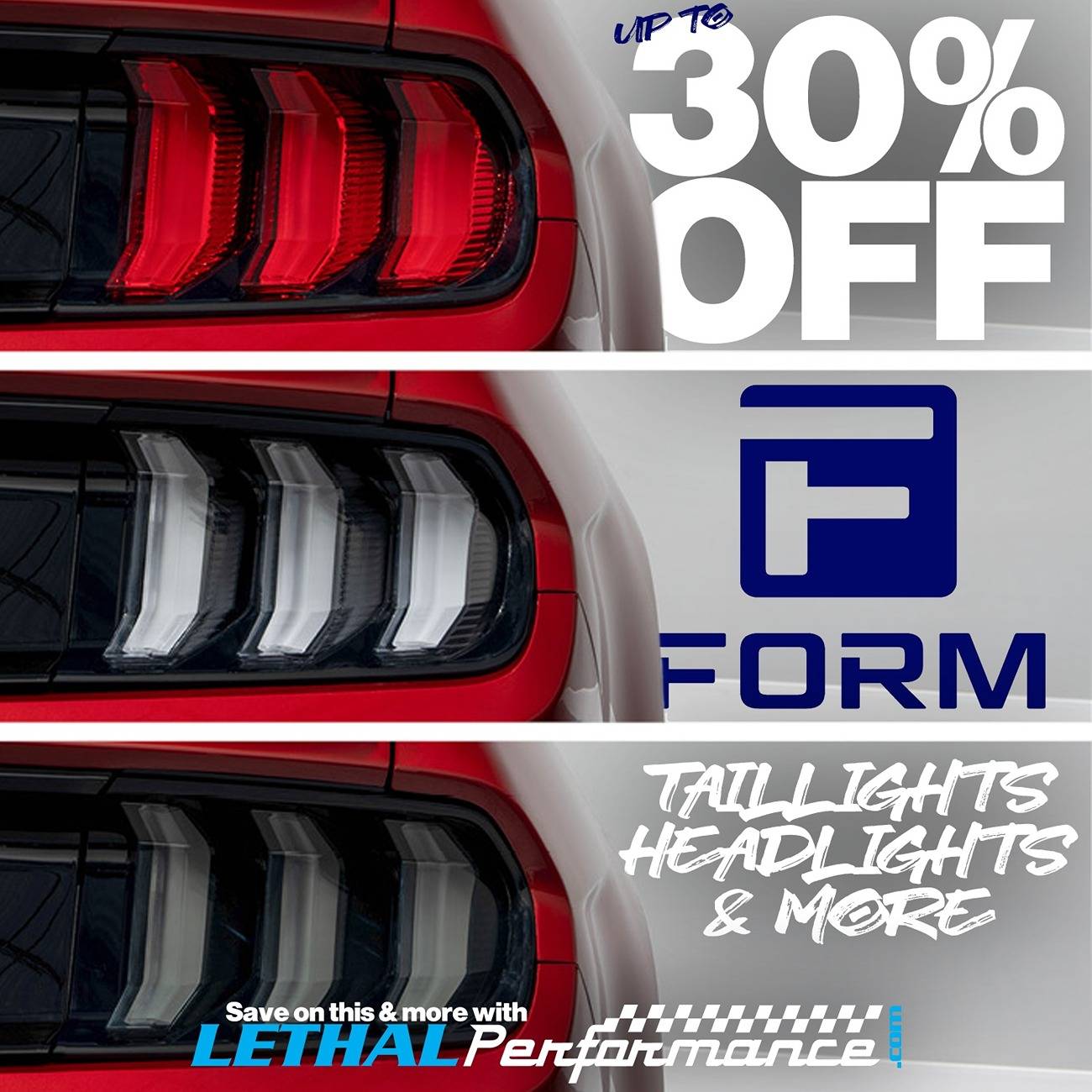 S650 Mustang Form Lighting SALE at Lethal Performance! form_mustan