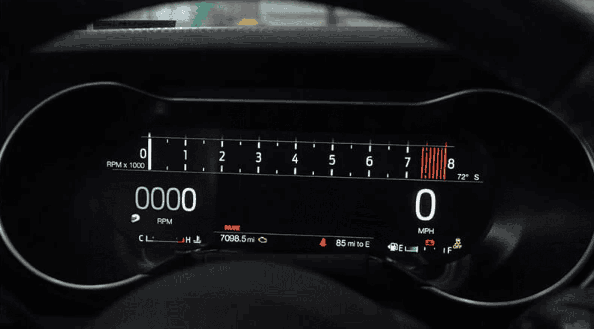 S650 Mustang Show us your MyColor dash! gauge