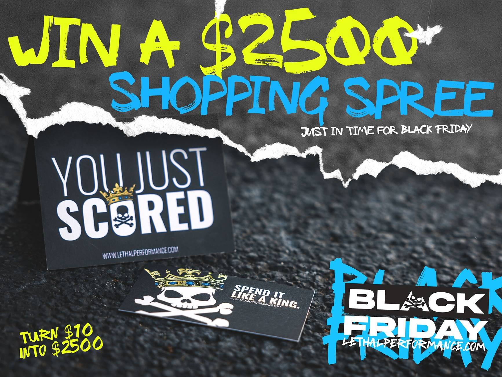 S650 Mustang Black Friday 2024 at Lethal Performance has BEGUN! giftcard (1)