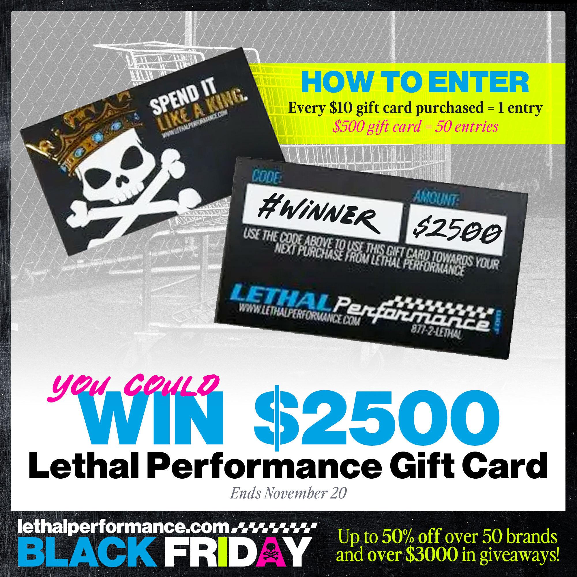 S650 Mustang Black Friday starts NOW! Up to 50% off! GIftCardGiveaway