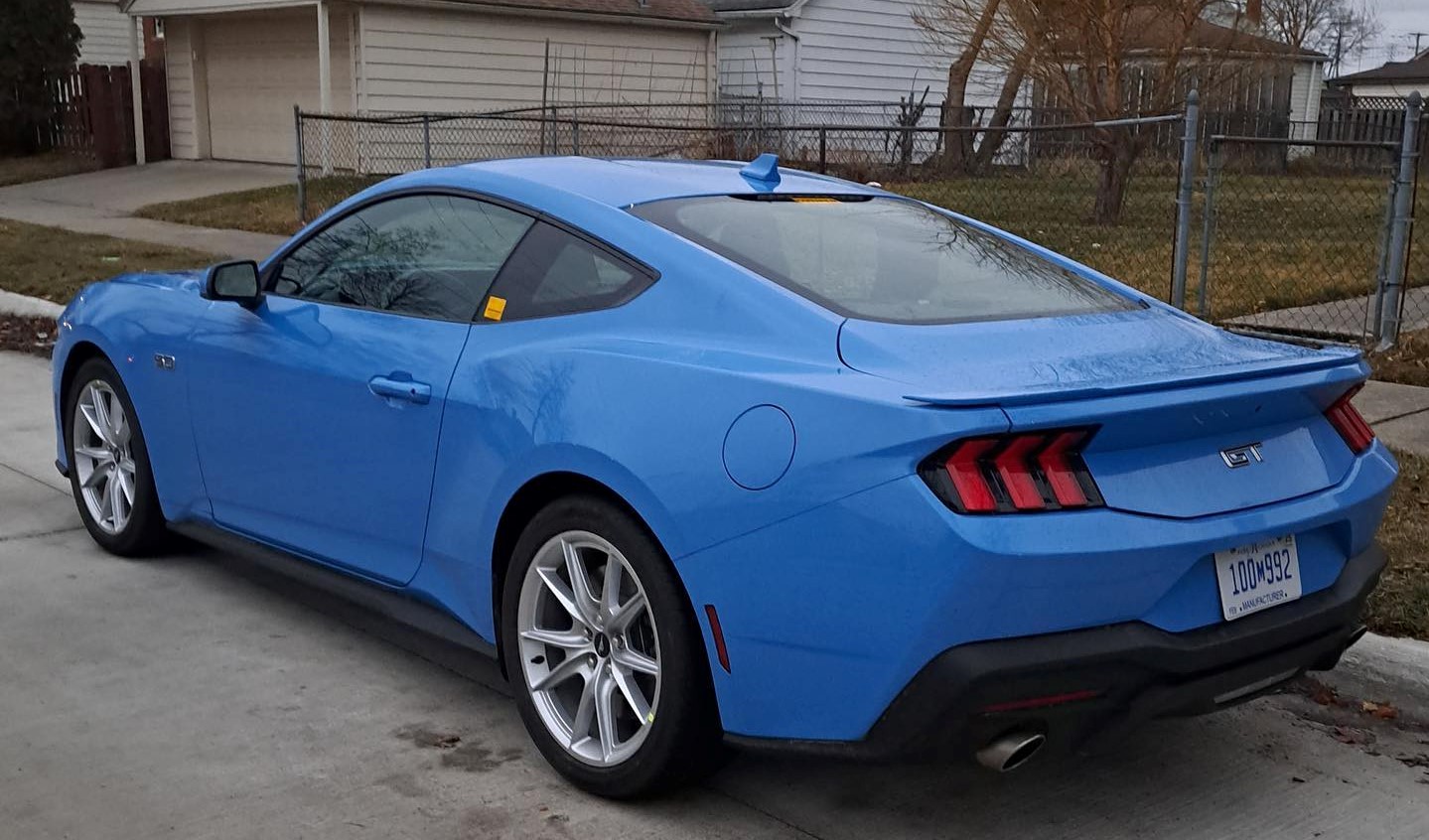 S650 Mustang Does anyone have a general idea what a "blade spoiler" will look like? My order sheet says blade spoiler but.... grabber-blue-8-
