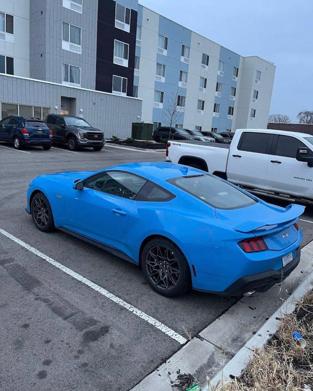 S650 Mustang Official GRABBER BLUE Mustang S650 Thread Grabber Blue S650 Mustang GT Spotted 1