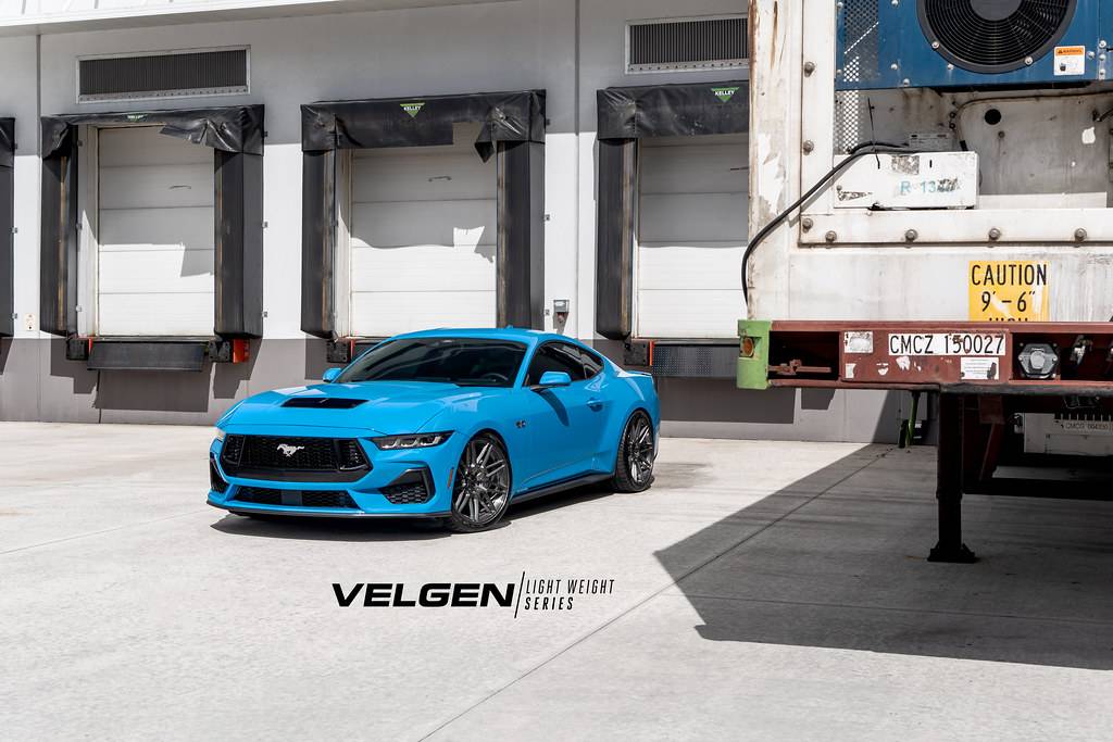 S650 Mustang Official Velgen Wheels S650 Mustang Thread Grabber Blue S650 Mustang - VF9 - Brushed Titanium_1