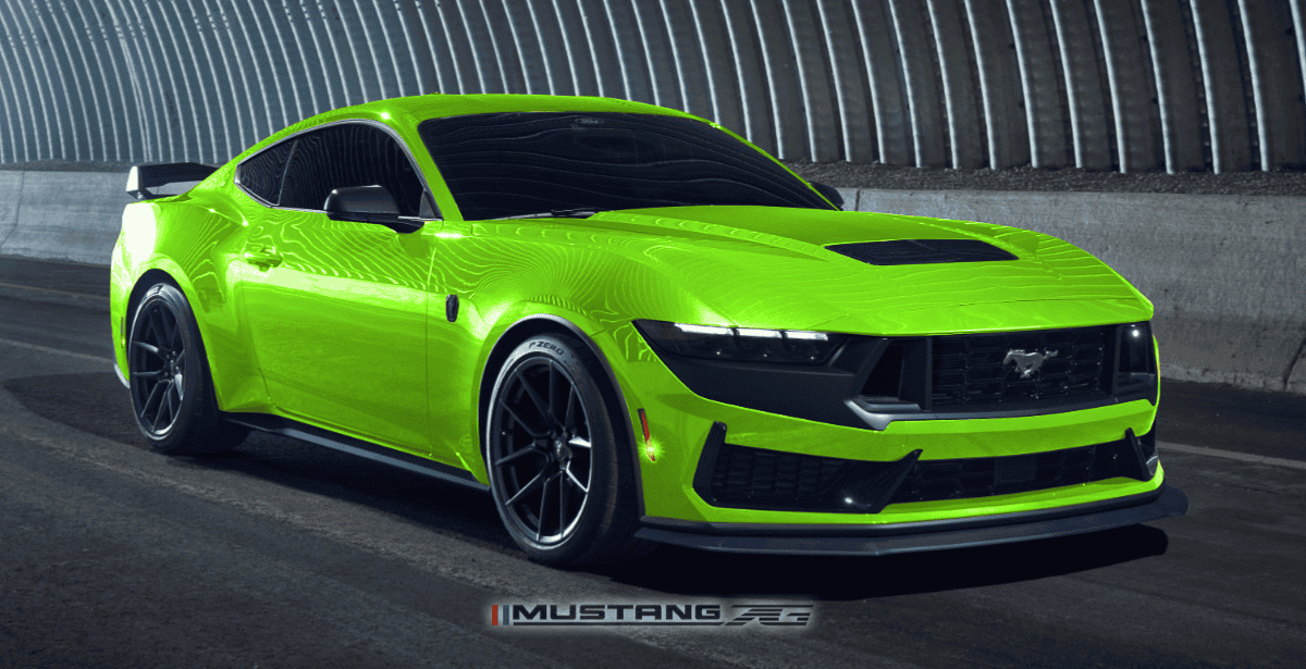 S650 Mustang Dark Horse Mustang in more colors - renderings grabberlimeish