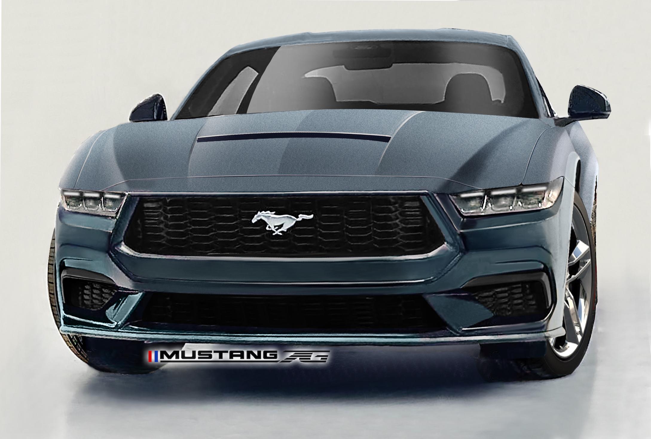 S650 Mustang chazcron weighs in... 7th gen 2023 Mustang S650 3D model & renderings in several colors! Grey-S650-Mustang-M7G