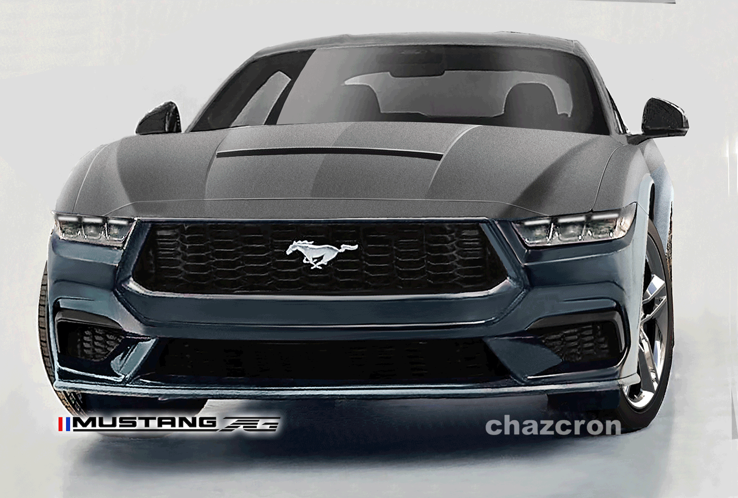 S650 Mustang chazcron weighs in... 7th gen 2023 Mustang S650 3D model & renderings in several colors! GreyM7G_Overlay
