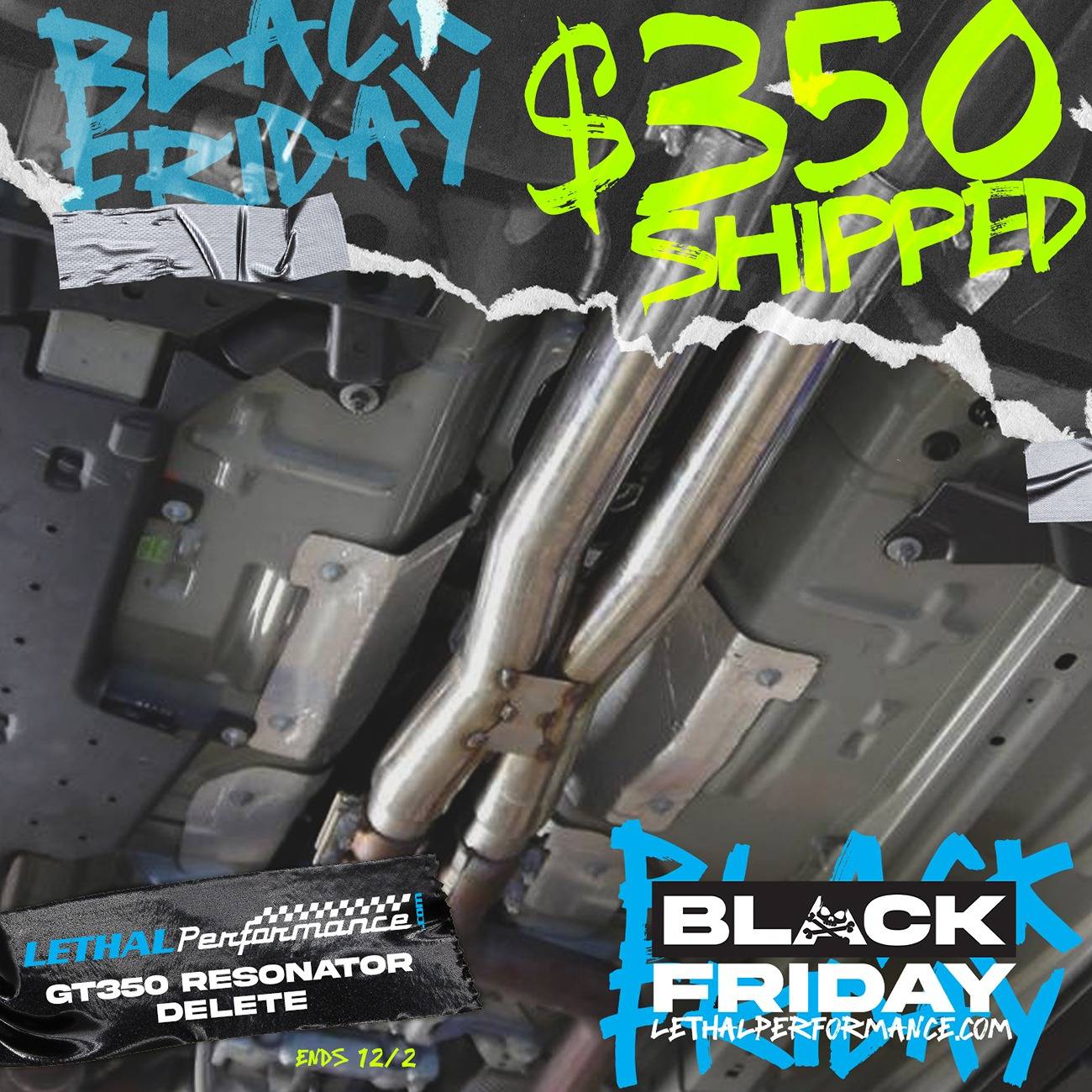 S650 Mustang Black Friday 2024 at Lethal Performance has BEGUN! GT350resdel