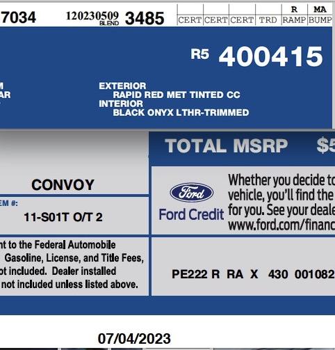 S650 Mustang Delivery starts tomorrow!! (says Ford Chat) GT_window_sticker