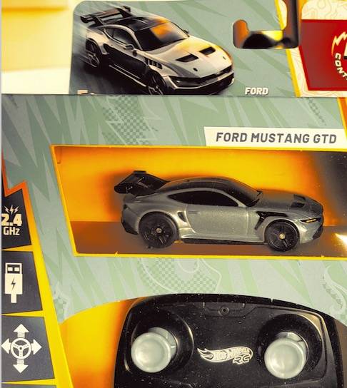 S650 Mustang First S650 2024 Ford Mustang Diecast! 1/18 Dark Horse in Carbonized Gray GTD_RC