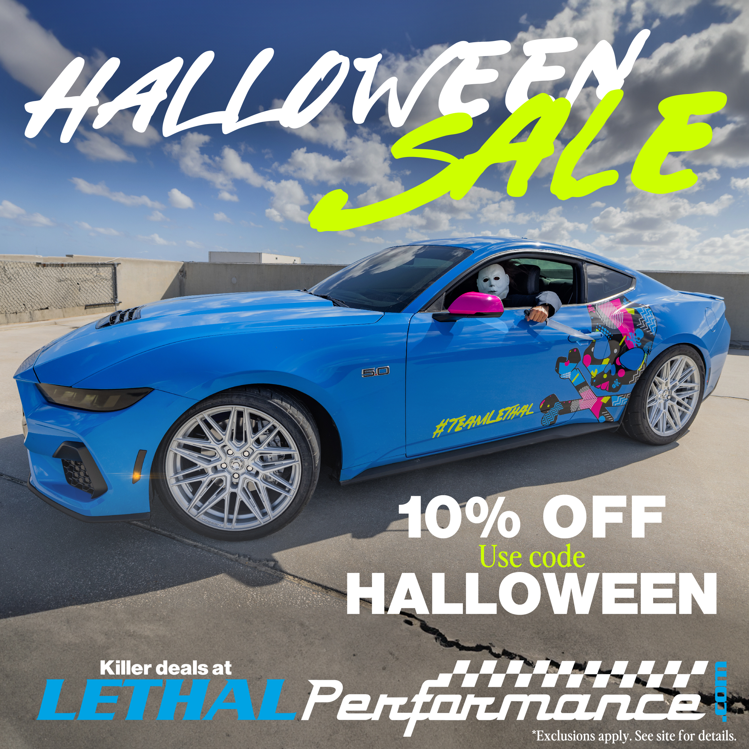 S650 Mustang Lethal Performance SITEWIDE Halloween Sale! halloweensale5 (1)