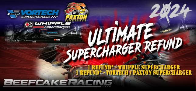 S650 Mustang Whipple 10% off sale @Beefcake Racing!!! harger-refund-2024-whipple-vortech-beefcake-racin