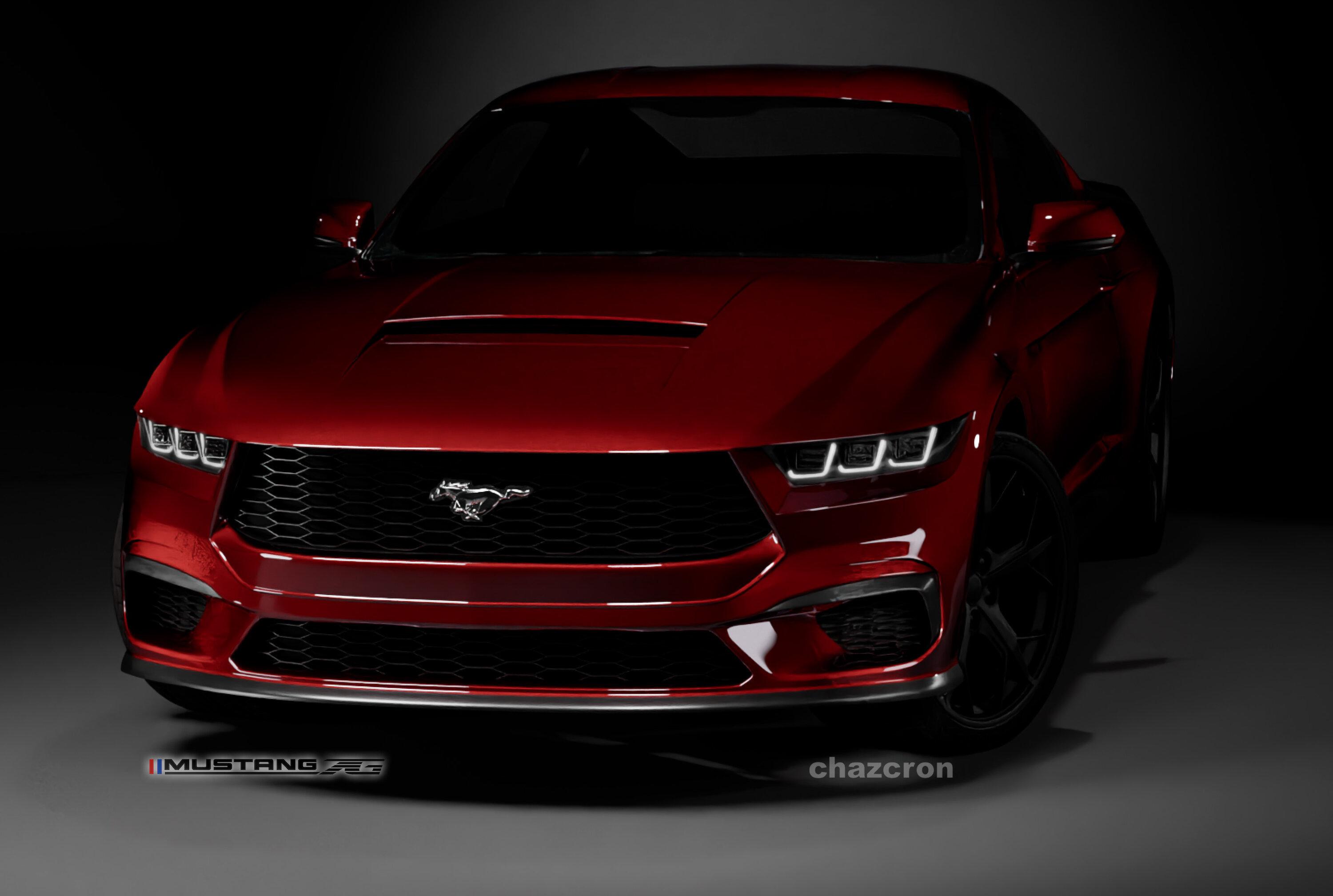 S650 Mustang chazcron weighs in... 7th gen 2023 Mustang S650 3D model & renderings in several colors! HeadlightsRefined_2