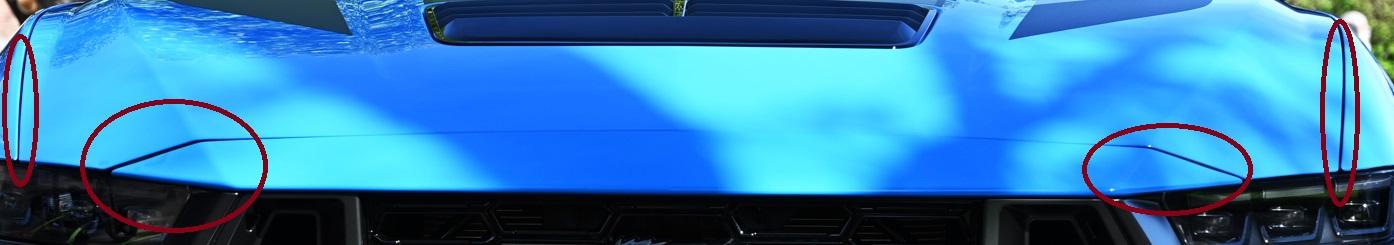S650 Mustang Is this normal from ford? hood
