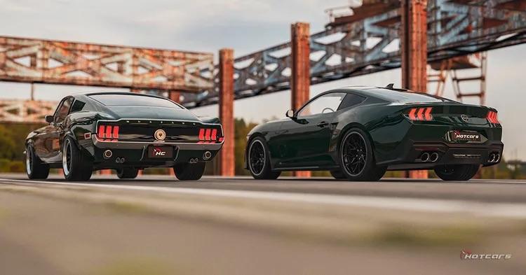 S650 Mustang Bullitt S650 Rendering hotcars-car-renders-2024-s650-ford-mustang-bullitt-6