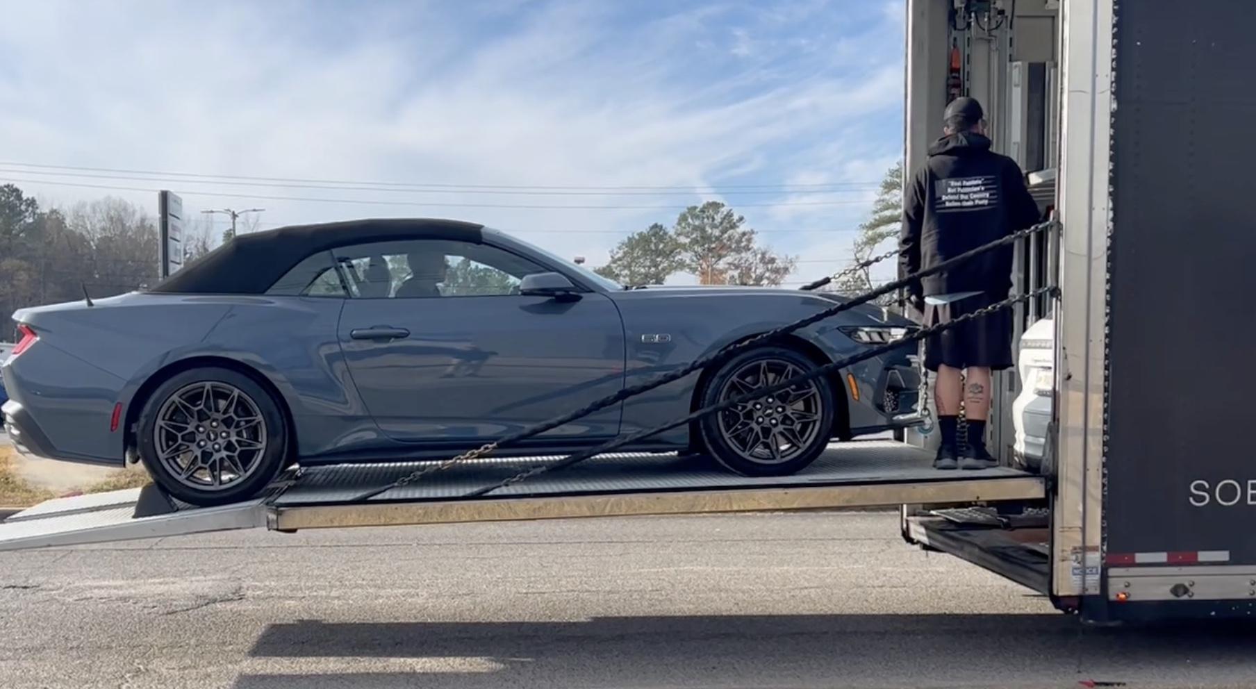 S650 Mustang Rolled off the transporter at 12:02 am Image 12-9-23 at 11.34 AM
