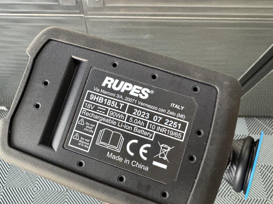 S650 Mustang New Rupes HLR Battery Polishers img-0254-