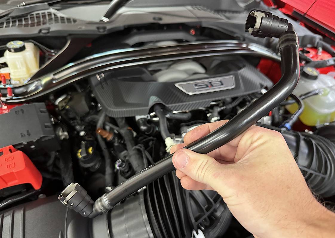 S650 Mustang Oil Air Separator Install img-2766-