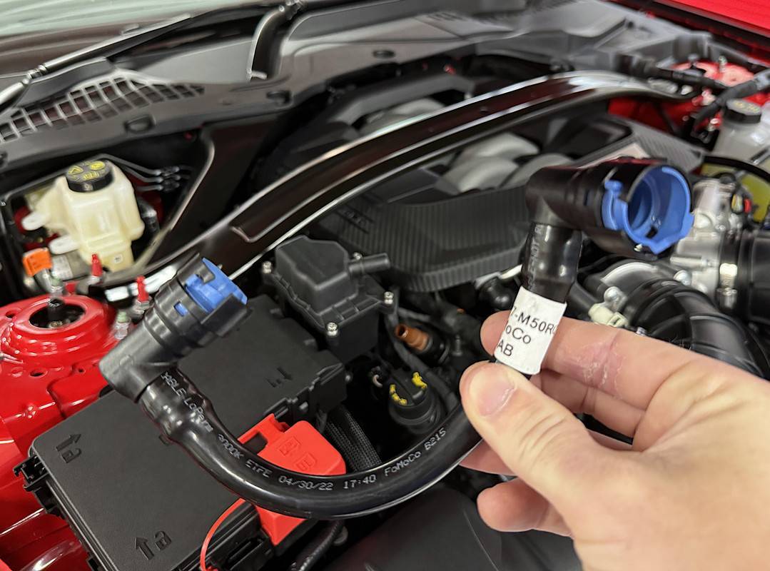 S650 Mustang Oil Air Separator Install img-2778-