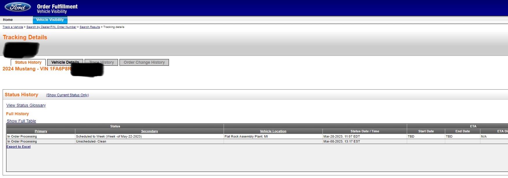 S650 Mustang Dark Horse Order placed!! Got my VIN today Scheduled for week of May 22 IMG-3110