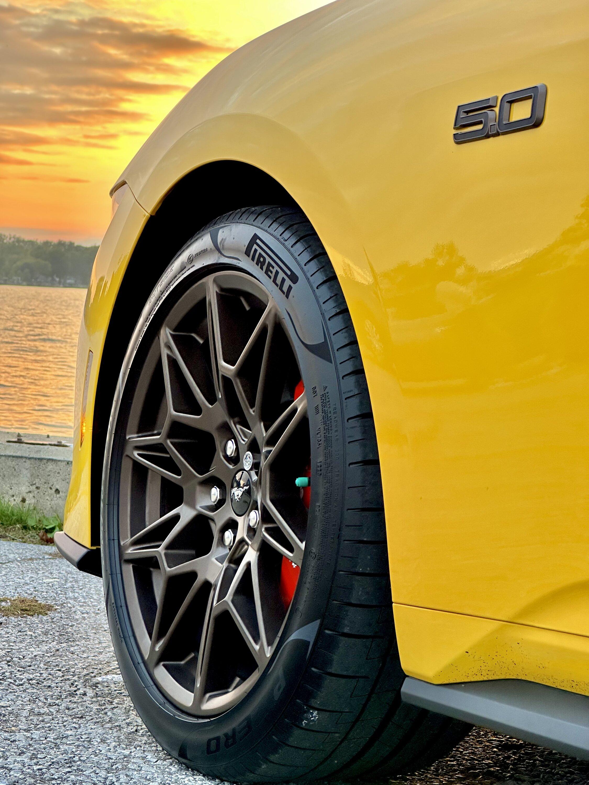 S650 Mustang Picked her up and my first shoot - Yellow Splash w/ BAP 2024 GT IMG-3827
