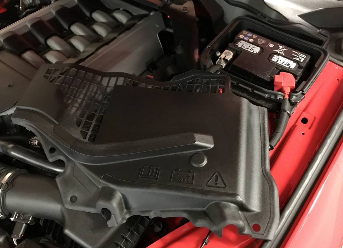 S650 Mustang Battery Cover Scrivets IMG-E2024