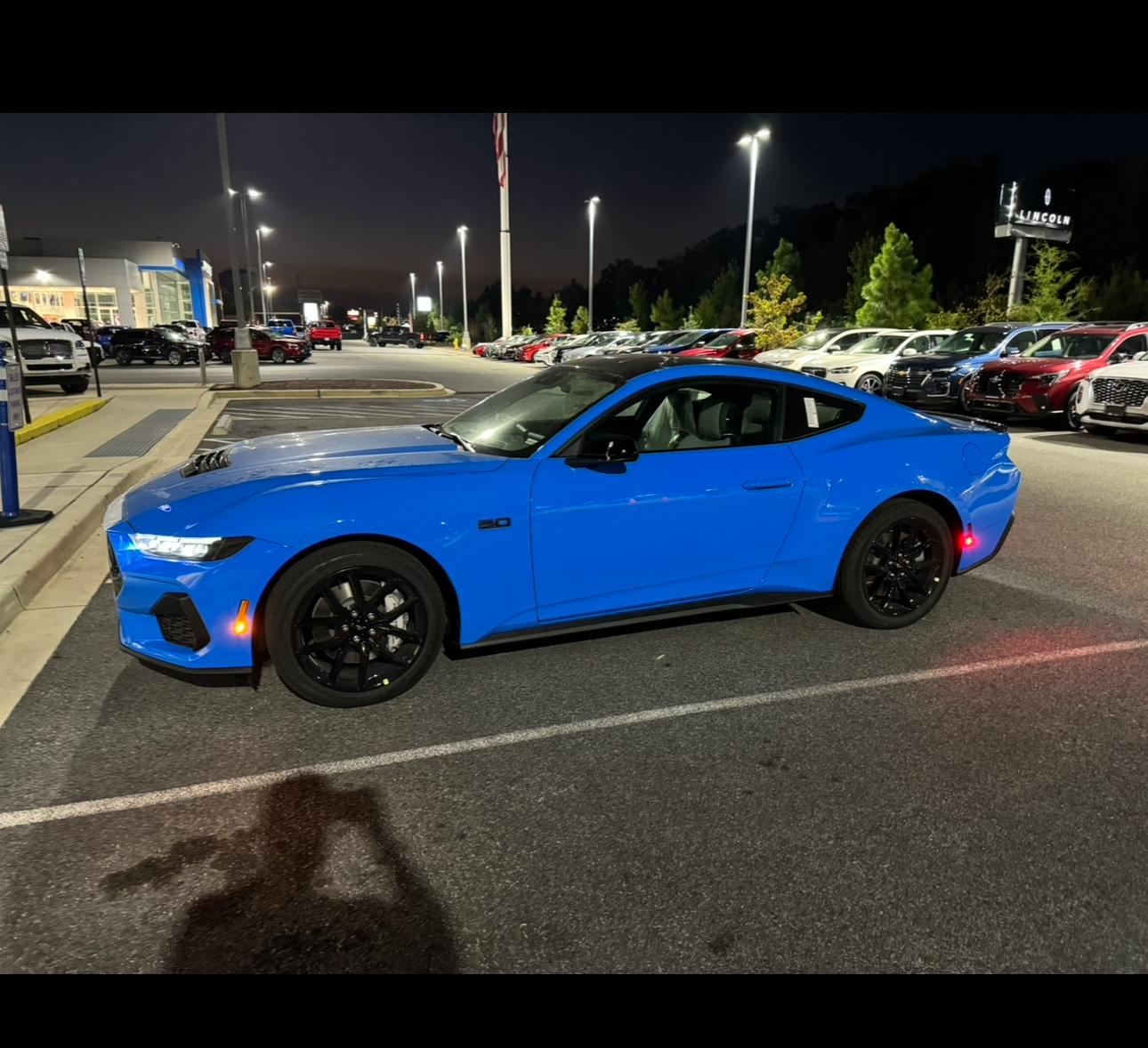 S650 Mustang My Grabber Blue GT arrived! IMG_0048