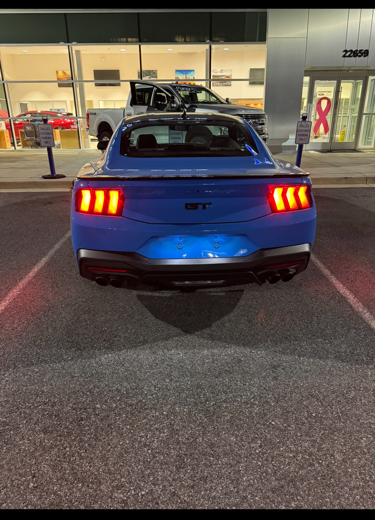 S650 Mustang My Grabber Blue GT arrived! IMG_0049