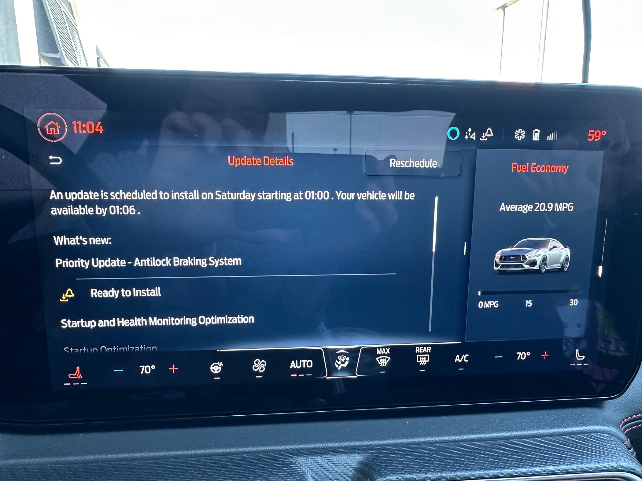 S650 Mustang First OTA software update IMG_0073