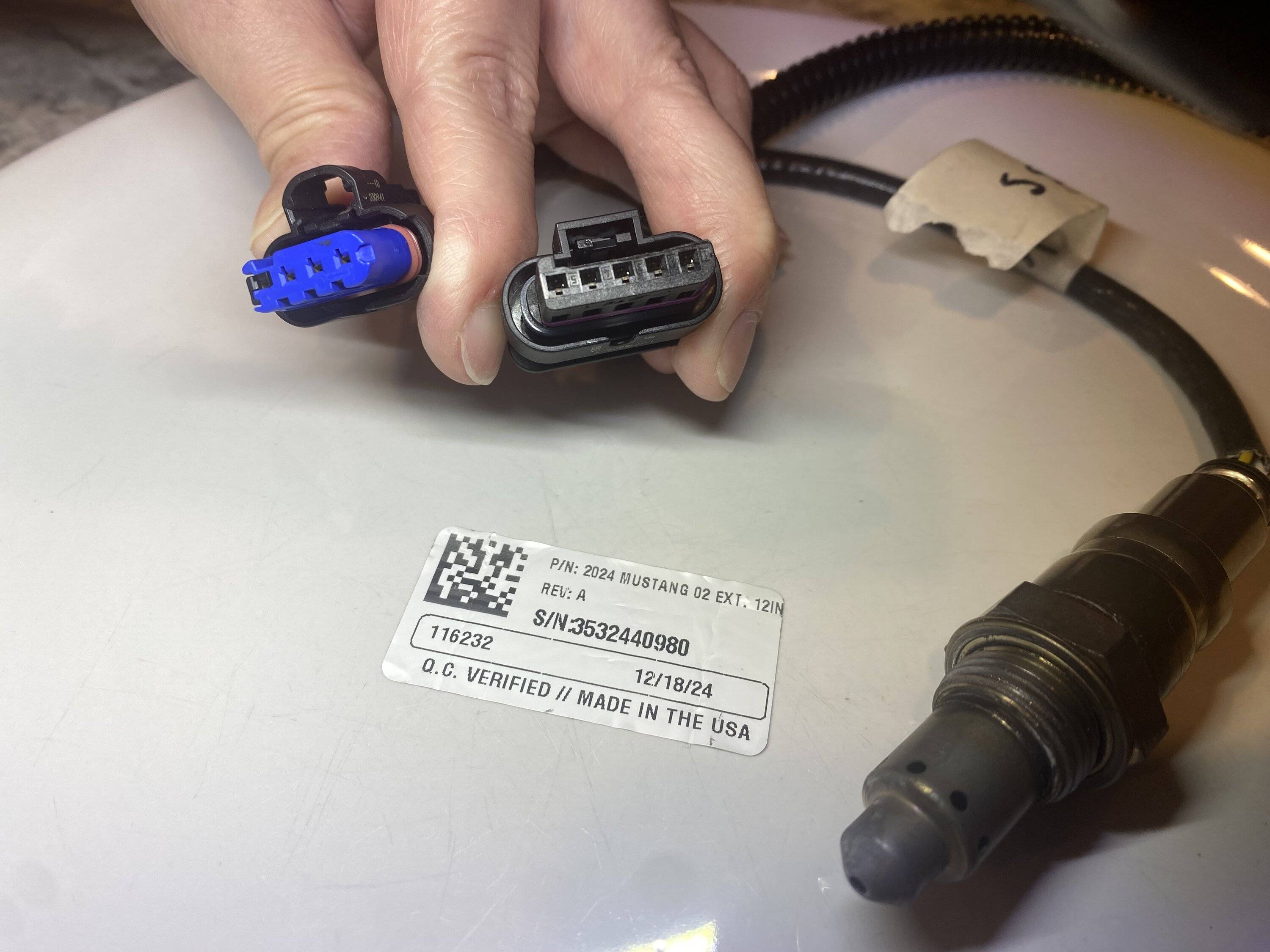S650 Mustang Oxygen sensor 4 wire extension help IMG_0694