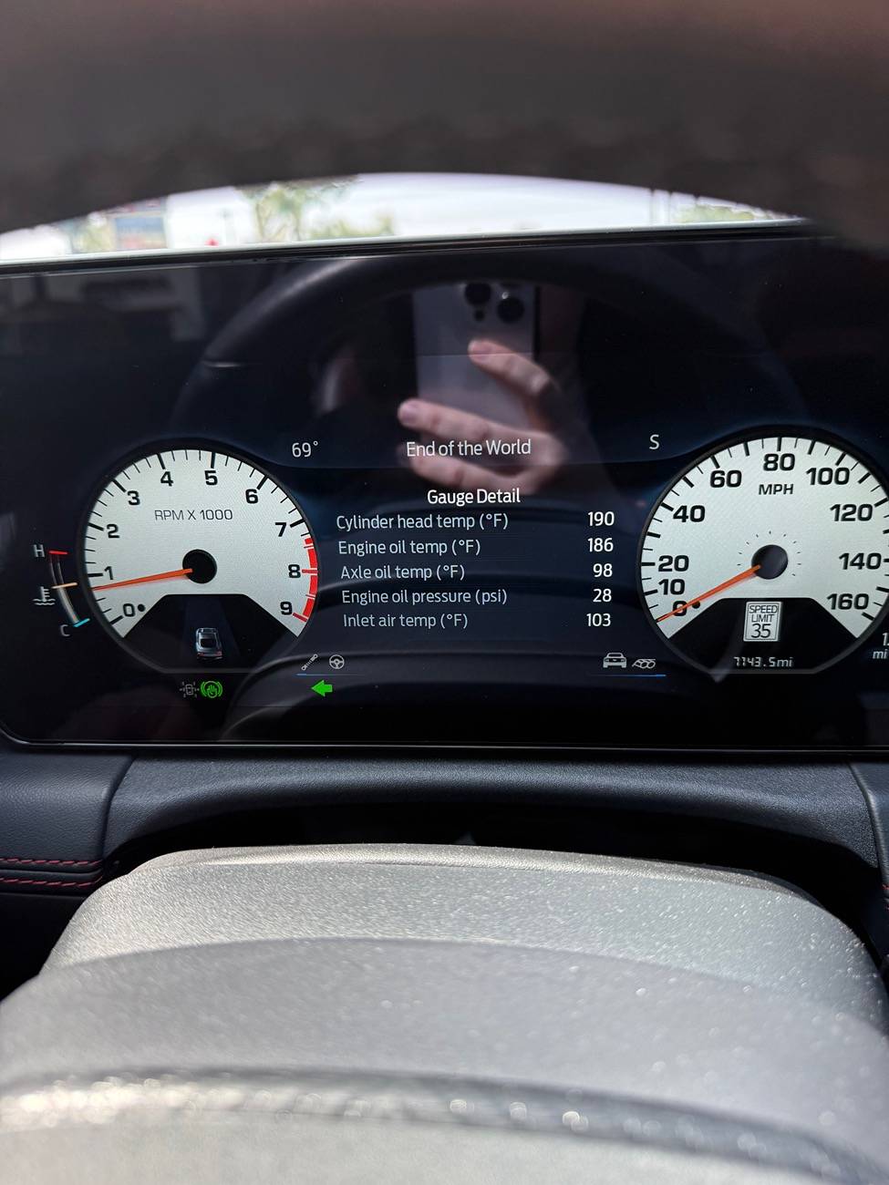 S650 Mustang Let's see your Gauge Details, What is Normal? IMG_0720