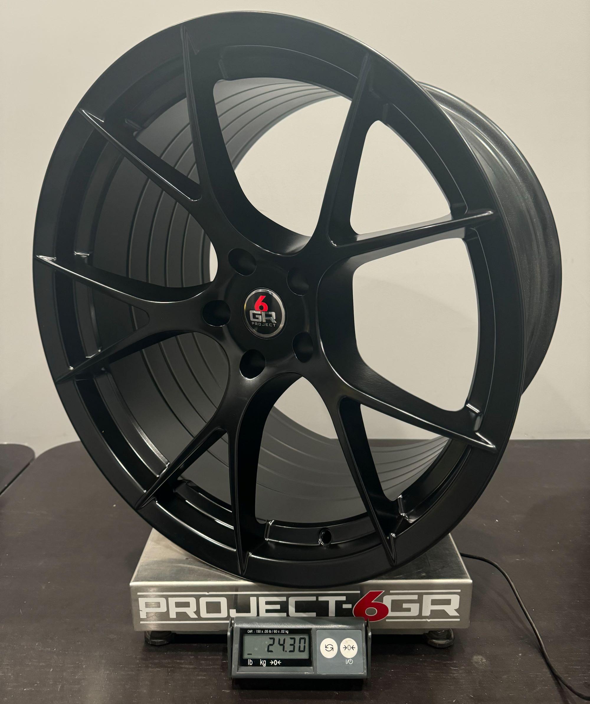 S650 Mustang Ford Mustang Dark Horse wheels vs Project 6GR wheels. Save over 35 lbs. of rotating mass!!! IMG_0776_