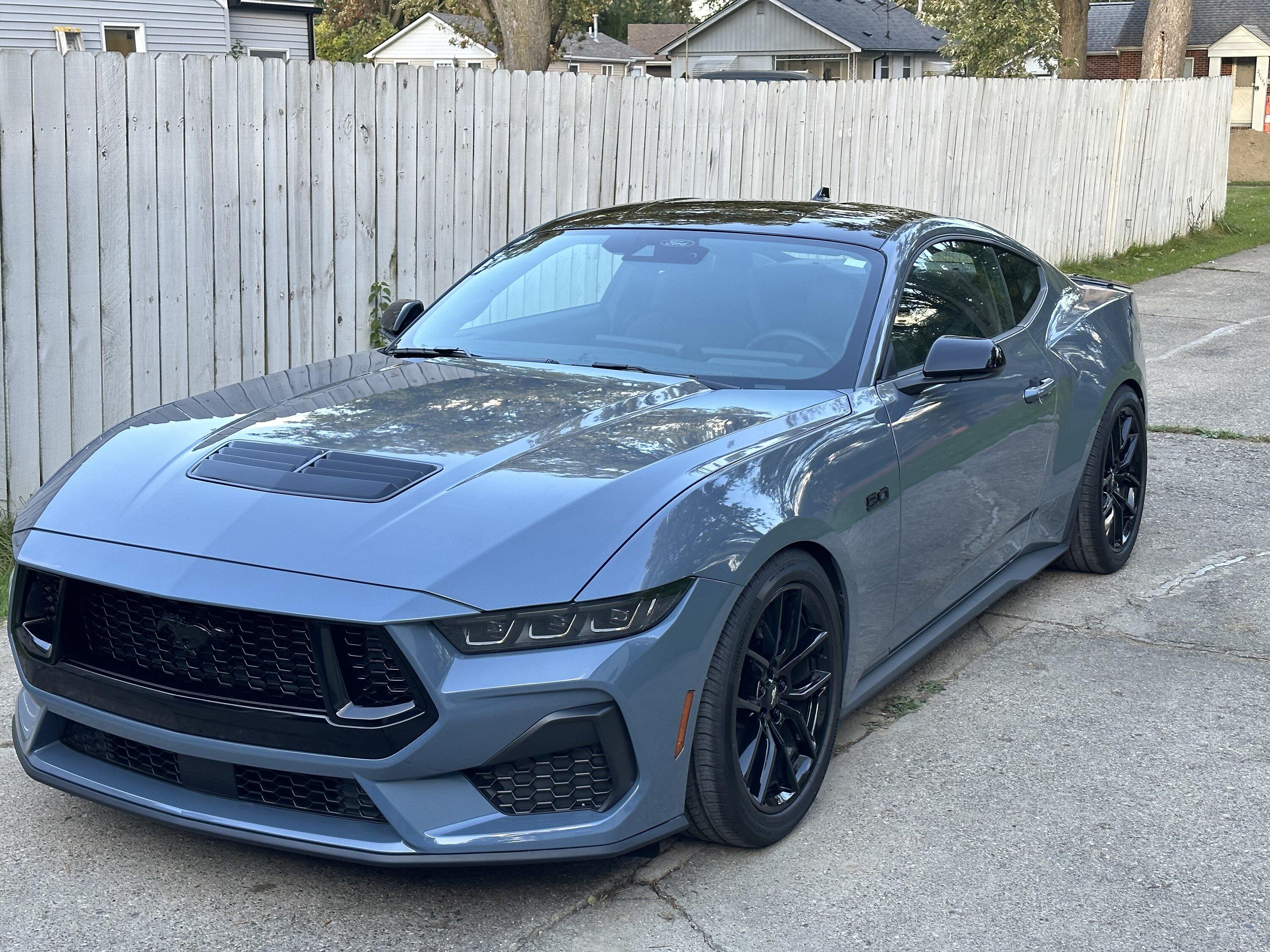 S650 Mustang Springs and spacers installed IMG_1036