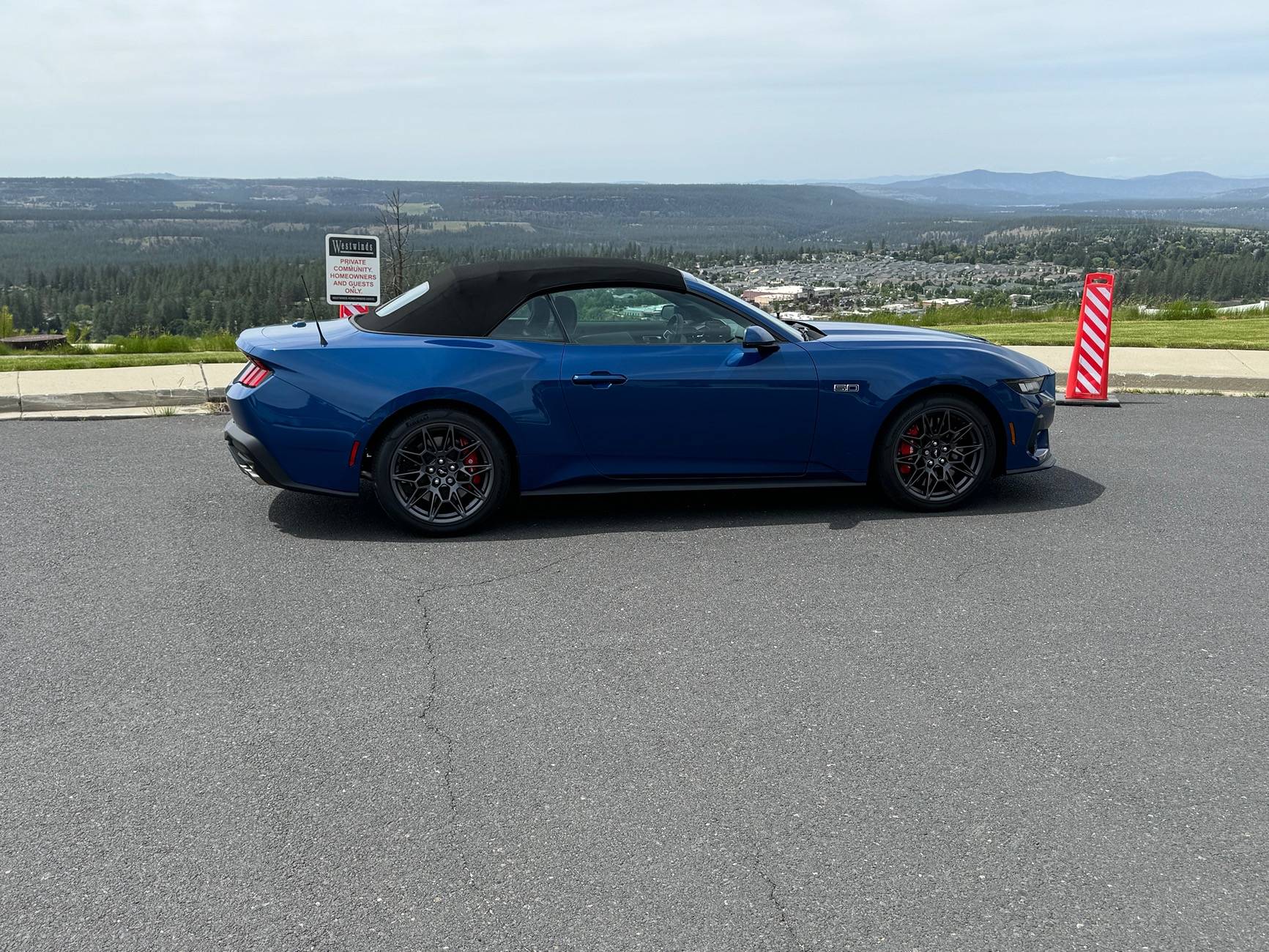 S650 Mustang Pics of S650 Mustang convertible with top up? IMG_1329