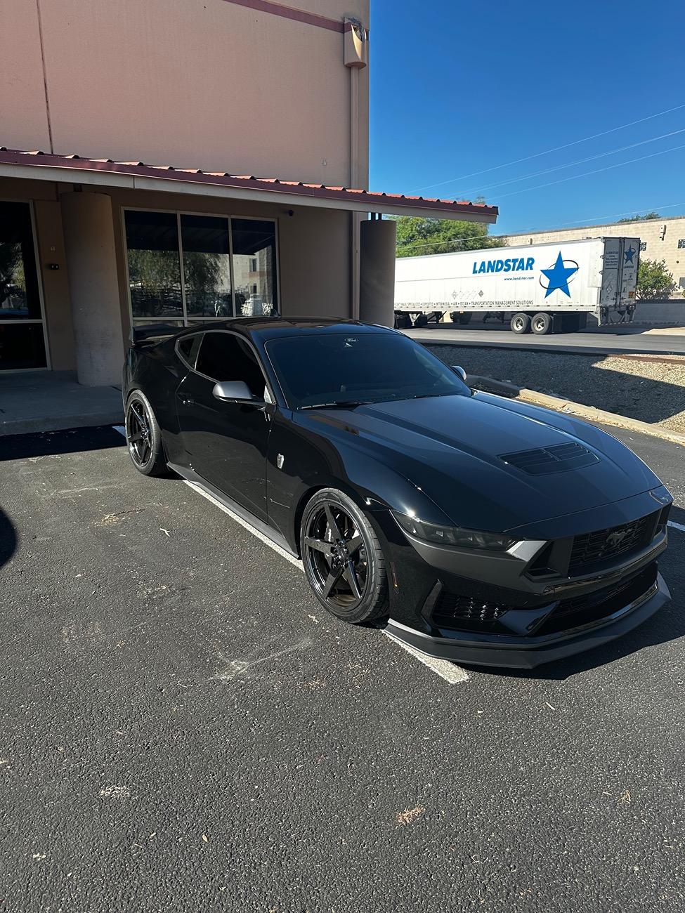 S650 Mustang Found an Ebay dark horse spoiler  "clone" IMG_1611