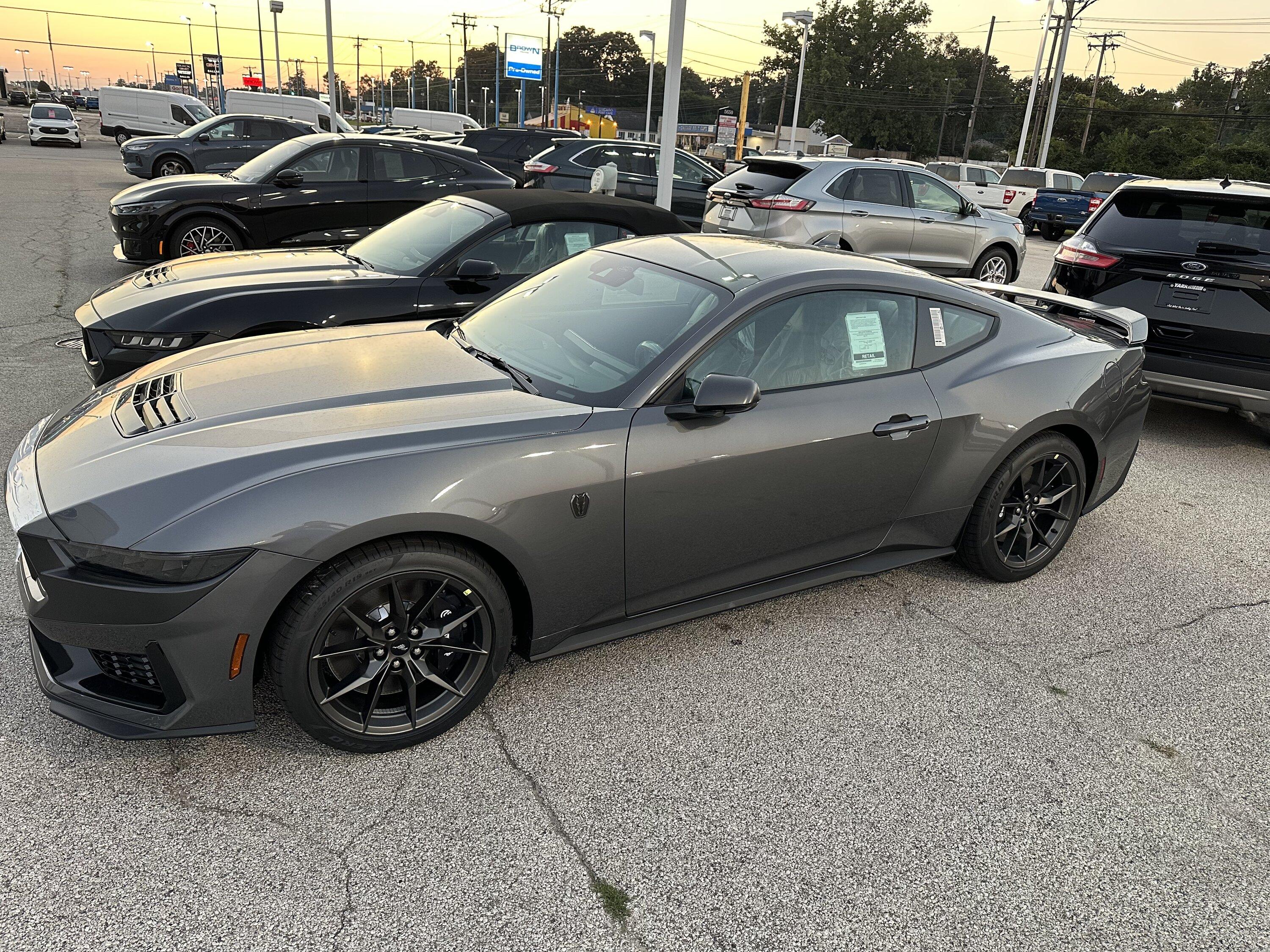 S650 Mustang My 2024 Dark Horse arrived at dealer ahead of schedule (first photos) IMG_1620