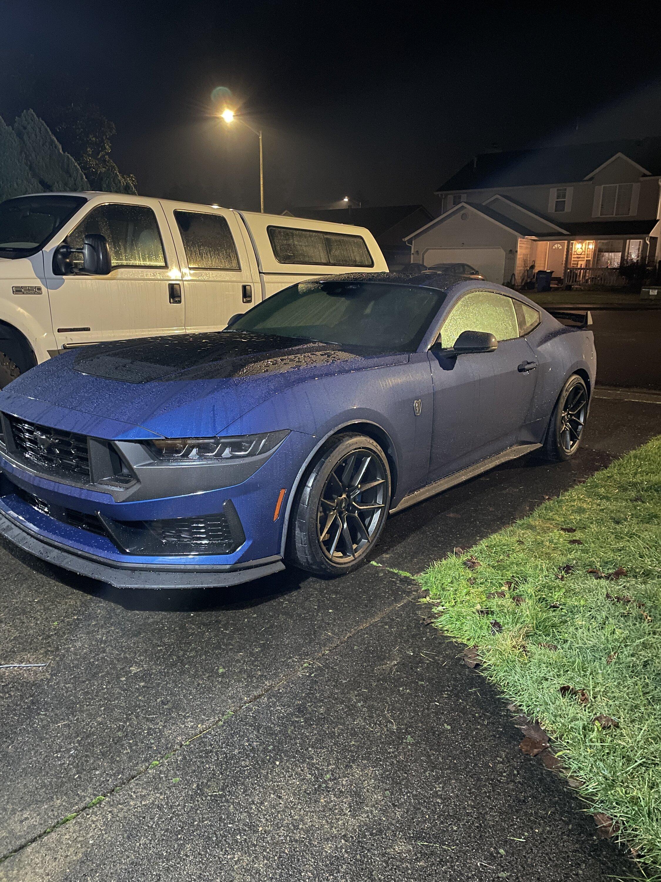 S650 Mustang New 2024 Dark Horse Premium and was told it was repainted IMG_1625.JPG