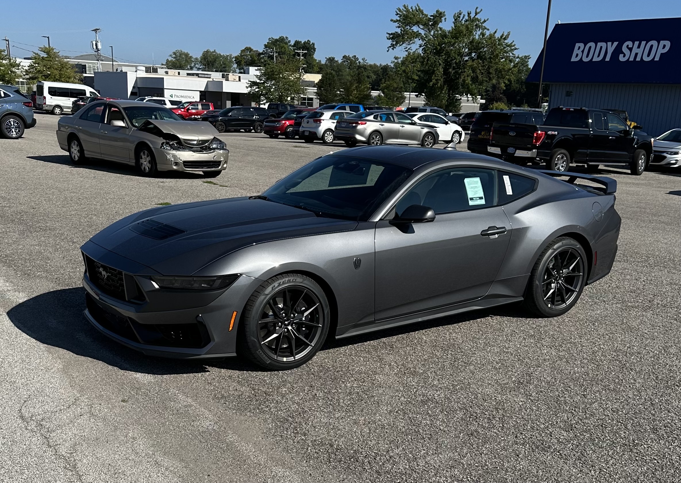 S650 Mustang My 2024 Dark Horse arrived at dealer ahead of schedule (first photos) IMG_1635