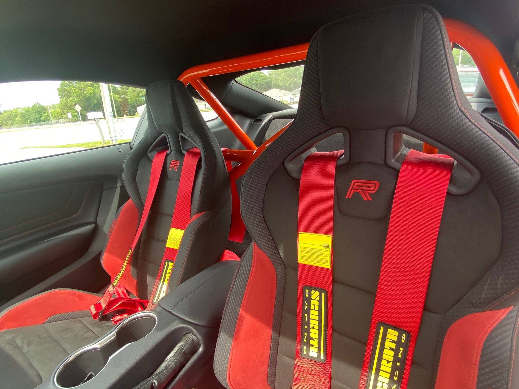 S650 Mustang Cage, Seats and Harness Installed IMG_1686