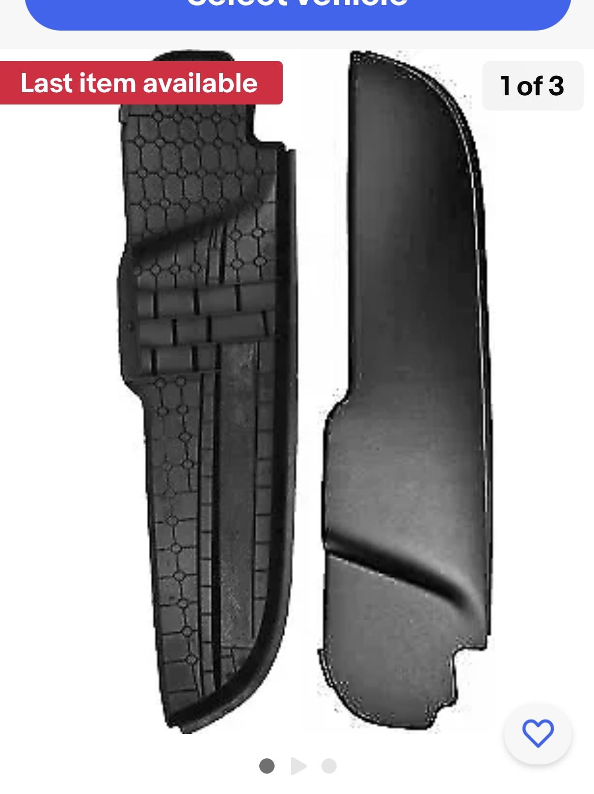 S650 Mustang Convertible Boot Side Plastic Cover Panels IMG_1750