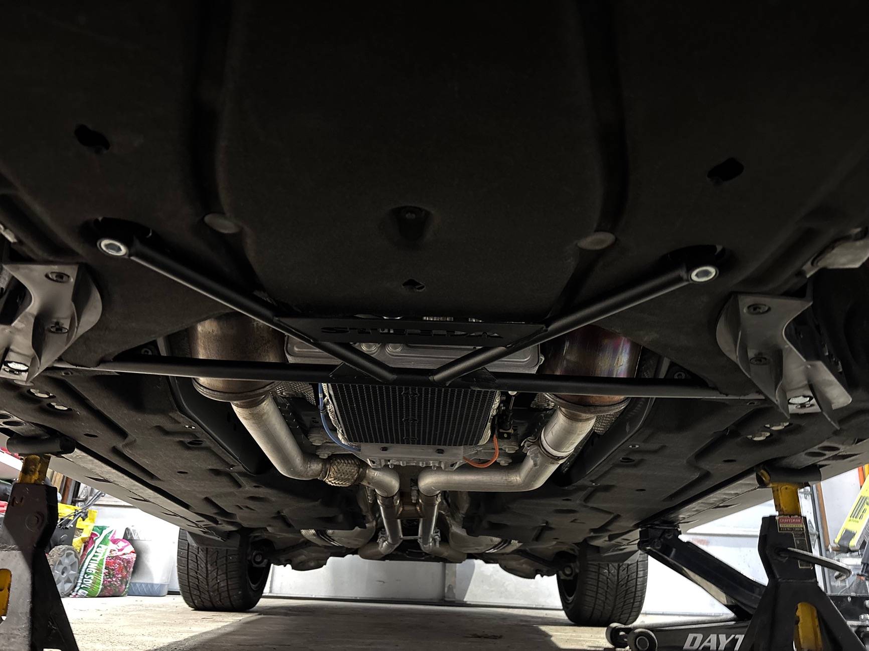 S650 Mustang Steeda K-member Brace Install and first Impression review IMG_1796