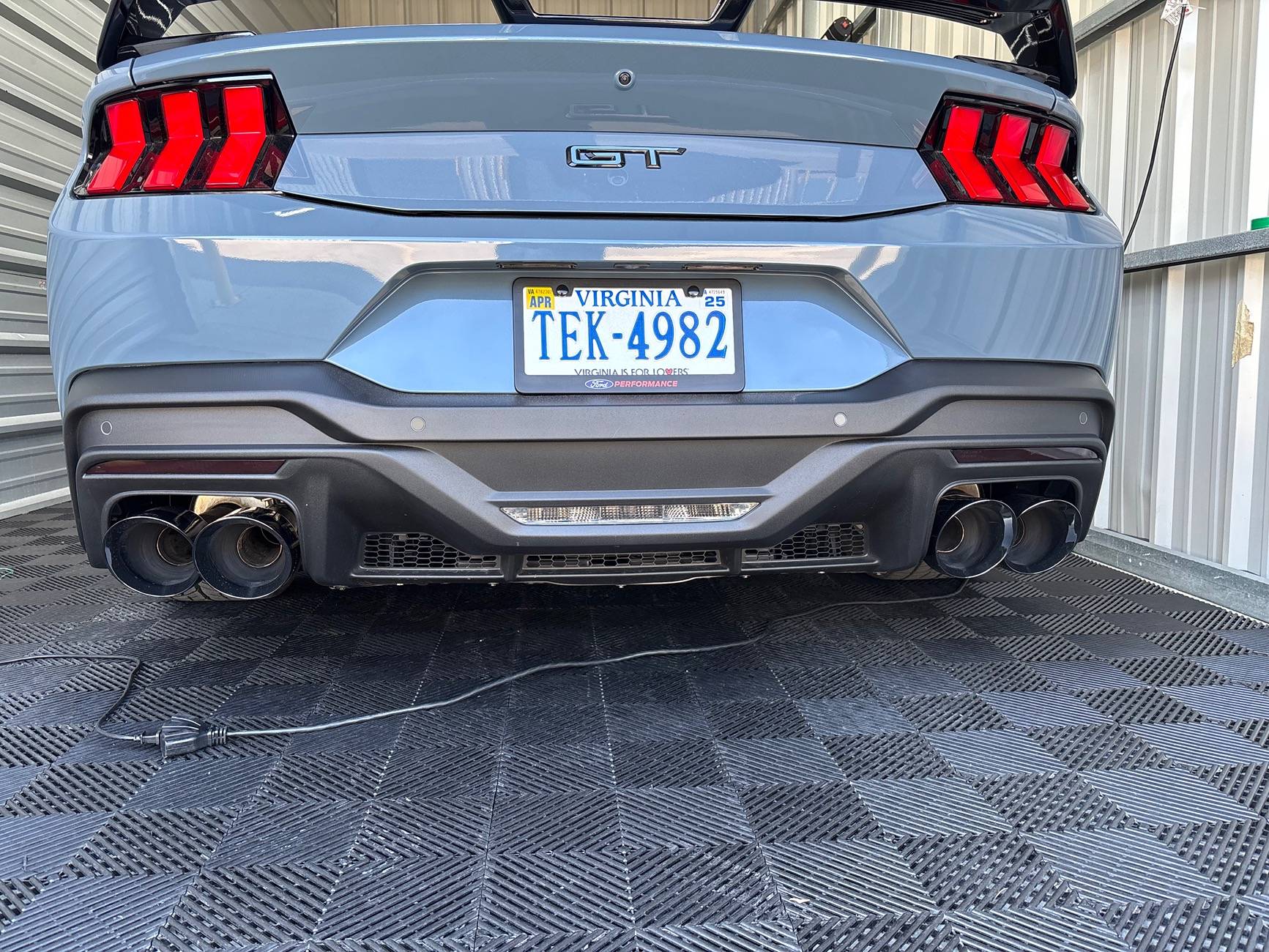 S650 Mustang Dark Horse Valance IMG_1885