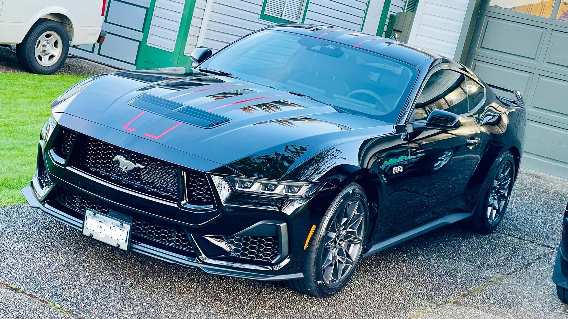 S650 Mustang Sto N Sho front license plate holder IMG_1977