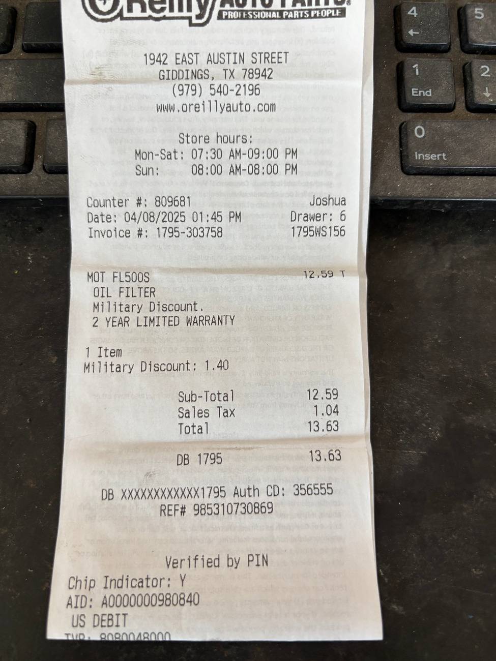 S650 Mustang Questions about oil change IMG_2006