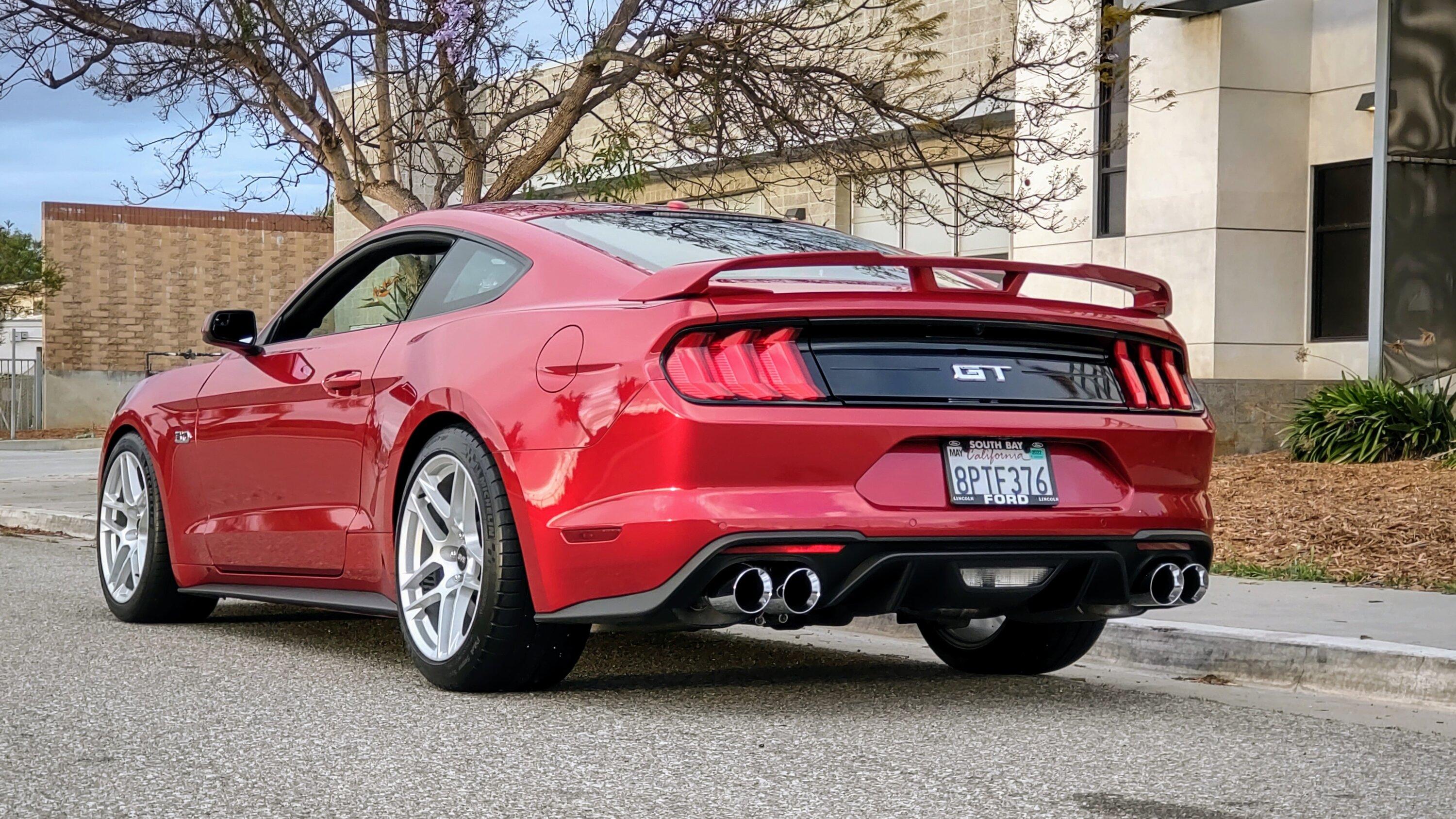 S650 Mustang Beautiful Race Red in the Sunset IMG_20220319_183357614_HDR
