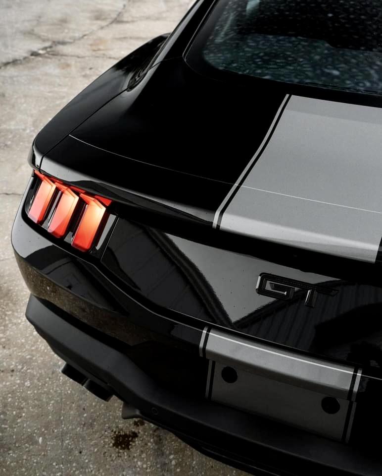 S650 Mustang Custom Super Snake Vinyl Stripes Installed IMG_2087